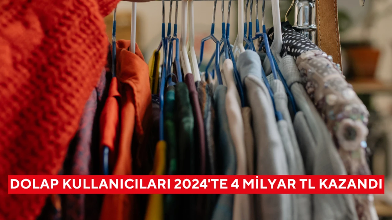 Dolap kullanıcıları 2024'te 4 milyar TL kazandı | Satış ve alışta üç büyük il dışında Bursa ve Antalya ilk 5'te yer aldı