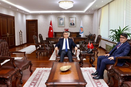 VALİMİZ SAYIN ATİLLA TOROS, İL EMNİYET MÜDÜRLÜĞÜNE ATANAN İDRİS YILMAZ İLE GÖRÜŞTÜ
