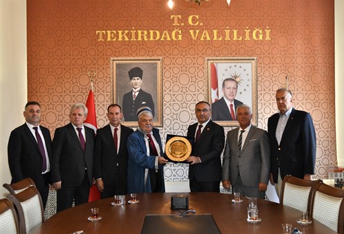 Ahilik Haftası Münasebetiyle Vali Soytürk’e Ziyaret