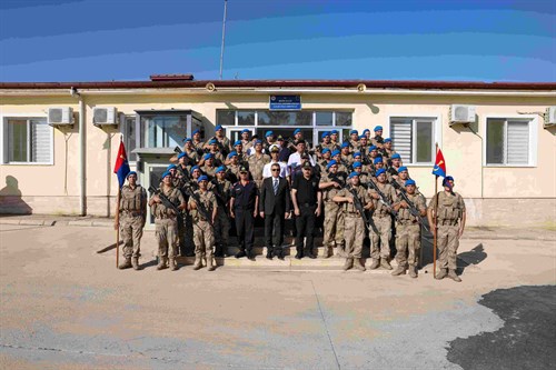 VALİMİZ SAYIN ATİLLA TOROS, AKKUYU NGS JANDARMA KOMANDO KORUMA TABUR KOMUTANLIĞINI ZİYARET ETTİ