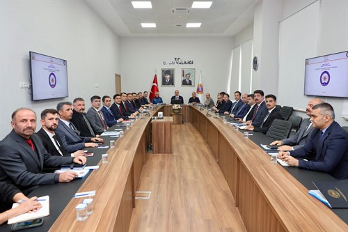 Ağustos Ayı İl Güvenlik ve Asayiş Koordinasyon Toplantısı Yapıldı