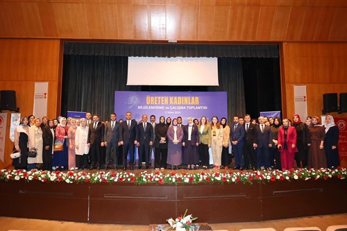 Dr. Selma Ünlüer Hanımefendi Üreten Kadınlar Bilgilendirme ve Çalışma Toplantısına Katıldı