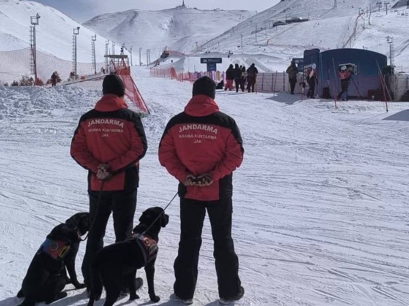 Palandöken Kayak Merkezi’nde Güvenlik Denetimleri Devam Ediyor