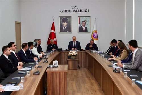 Vali Erol, “Son Bir Yılda Olay Sayılarında %11 Azalma Oldu”