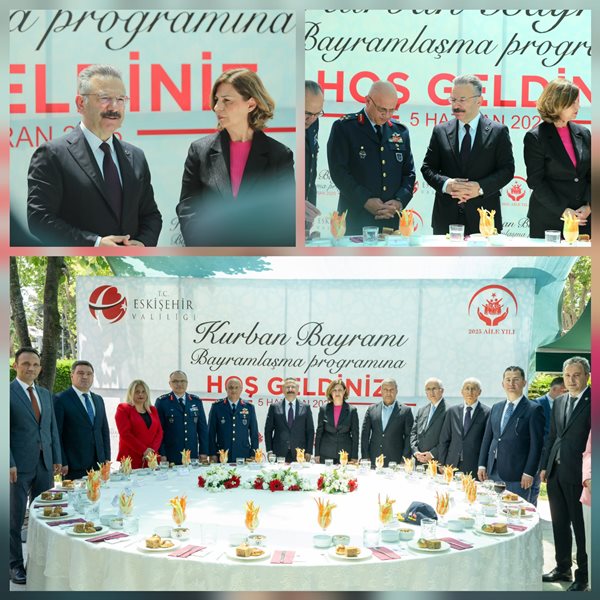 Valimiz Sayın Hüseyin Aksoy'un ev sahipliğinde bayramlaşma töreni düzenlendi.