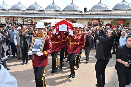 Kahraman şehidimiz Uzm. J. VI. Kad. Çvş. Arif Özdemir Dualarla Uğurlandı
