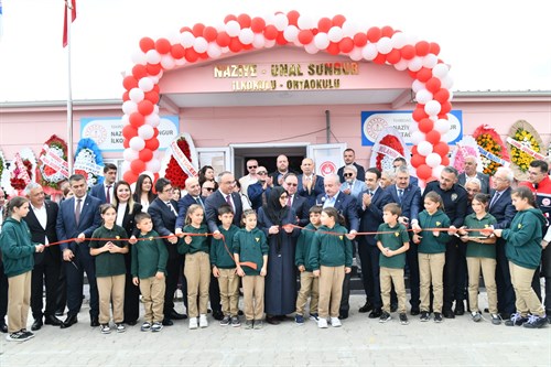 Hayırsever Tarafından Yaptırılan Naziye Ünal Sungur İlkokulu/Ortaokulu’nun Açılışı Gerçekleştirildi