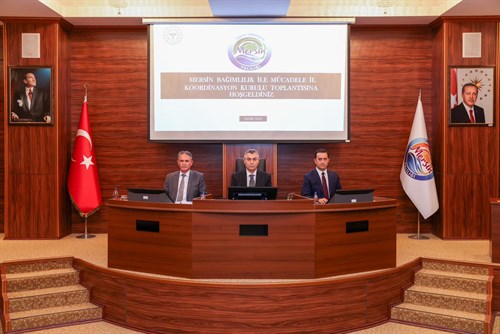 VALİMİZ SAYIN ATİLLA TOROS BAŞKANLIĞINDA, BAĞIMLILIKLA MÜCADELE İL KOORDİNASYON KURULU TOPLANTISI GERÇEKLEŞTİRİLDİ