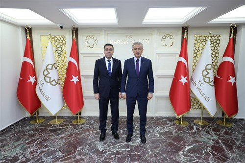Şanlıurfa İl Emniyet Müdürü Sayın Aksoy, Sayın Valimizi Ziyaret Etti
