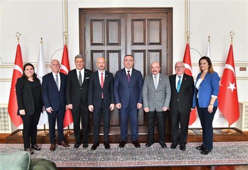 CHP Yeni İl Başkanı Boduç Vali Soytürk’ü Ziyaret Etti