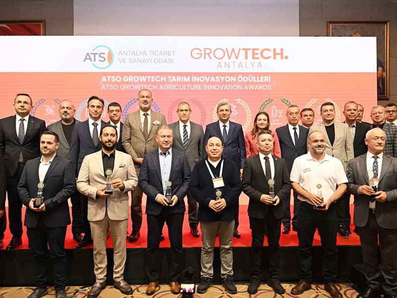 Growtech Antalya Fuarı’nda Tarım Projeleri Ödüllendirildi