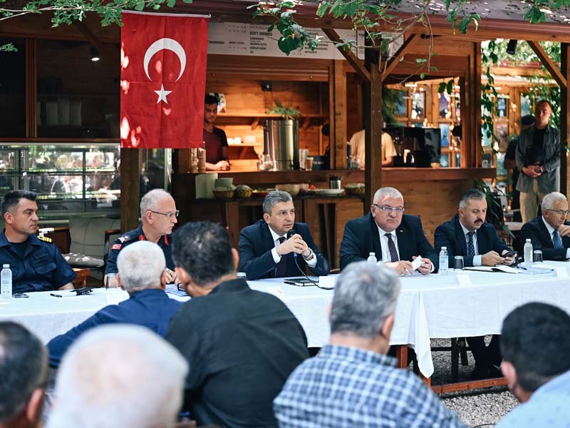 Vali Şahin: Olimpos Bölgesinde Yasadışı Hiçbir Faaliyete İzin Vermeyeceğiz