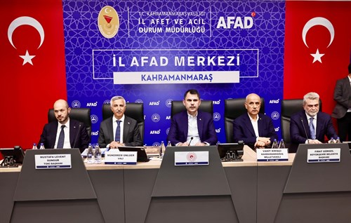 Bakan Murat Kurum, Kahramanmaraş’ta