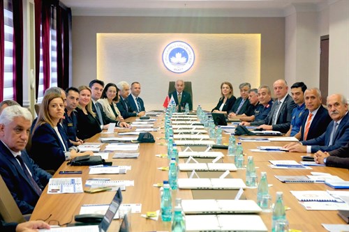 2025-2026 Eğitim Öğretim Yılı Üniversite Güvenlik Koordinasyon Toplantısı; Valimiz Sayın Uğur Turan başkanlığında gerçekleştirildi.
