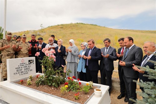 Tercan ilçemizdeki şehit ailelerimizle bir araya geldik