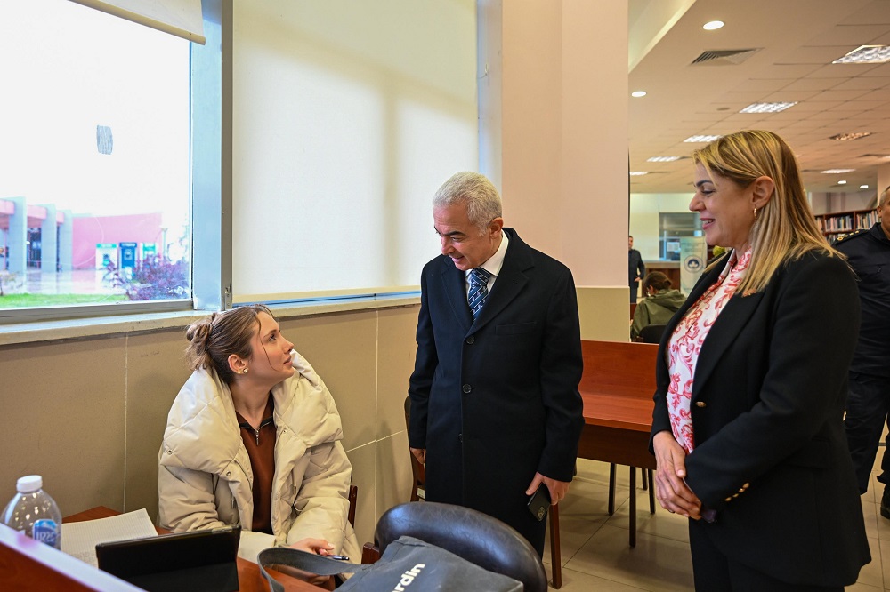 Vali Turan, Kırklareli Üniversitesi Kütüphanesine ziyarette bulundu…