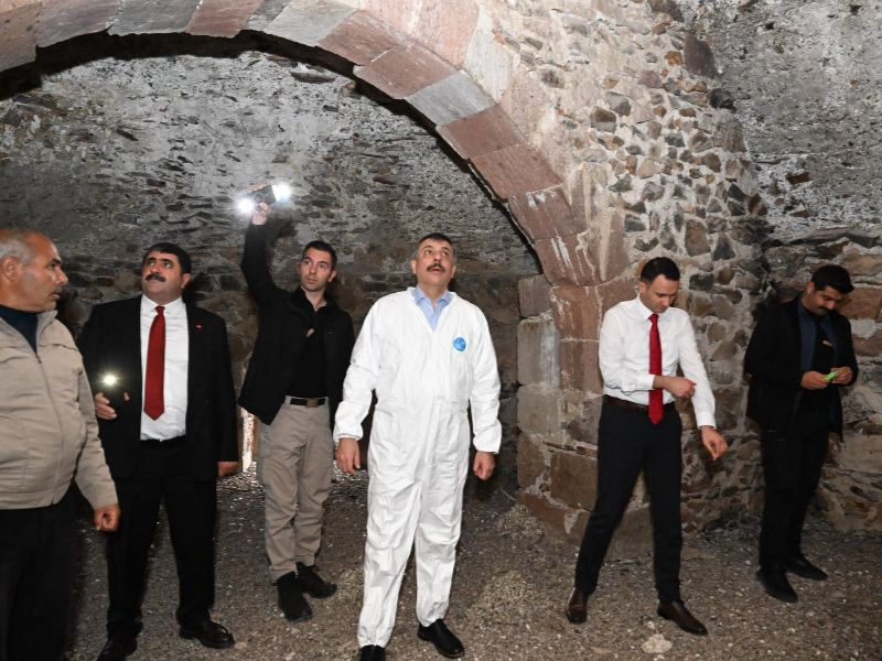 Vali Mustafa Çiftçi, Tarihi Çobandede Köprüsü’nde İncelemelerde Bulundu