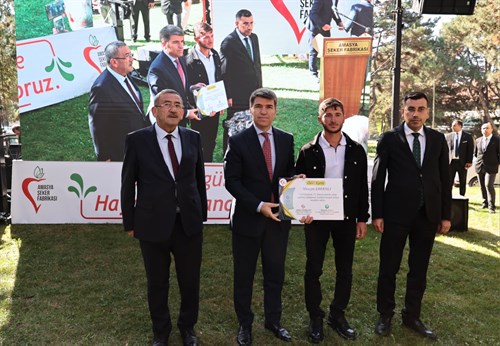 Valimiz Önder BAKAN, Amasya Şeker Fabrikası’nın 72. Dönem Pancar Alım Kampanyasının Açılışını Gerçekleştirdi