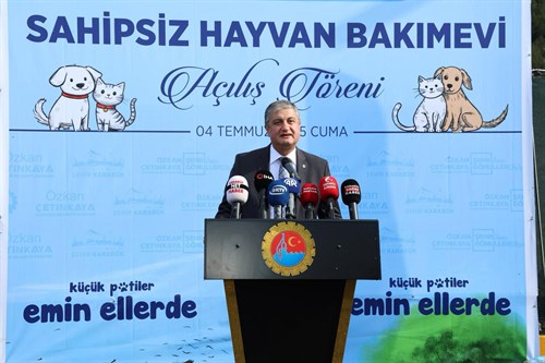 Karabük Sahipsiz Hayvan Bakımevi ve Rehabilitasyon Merkezi Hizmete Açıldı.