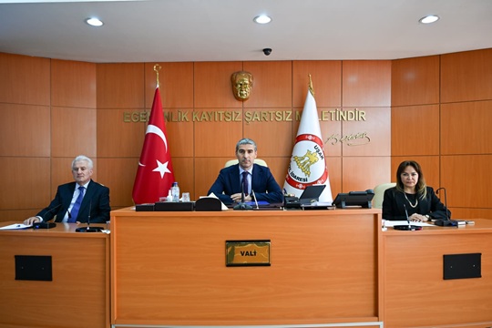 İl İdare Şube Başkanları Toplantısı Vali Dr. Naci Aktaş Başkanlığında Gerçekleştirildi