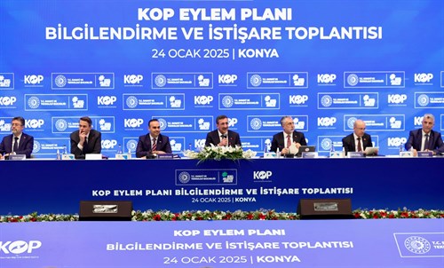 KOP Eylem Planı Bilgilendirme ve İstişare Toplantısı Konya’da Gerçekleştirildi