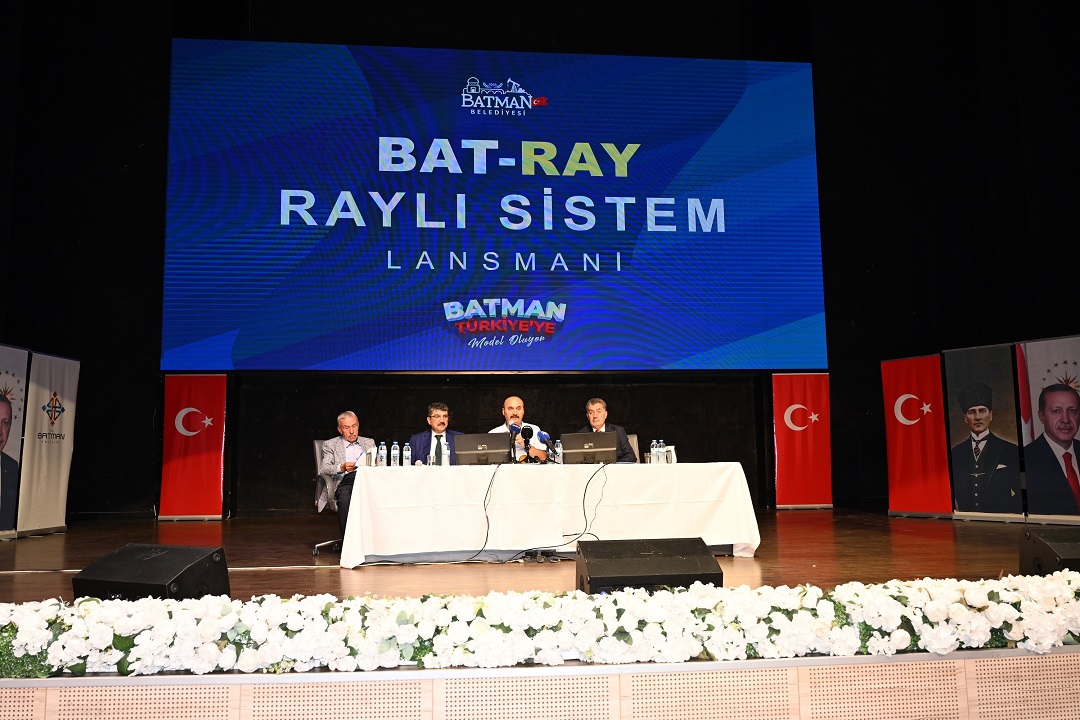 Ulaşımda Dev Proje: Batman’a 37,7 Kilometrelik Raylı Sistem Geliyor