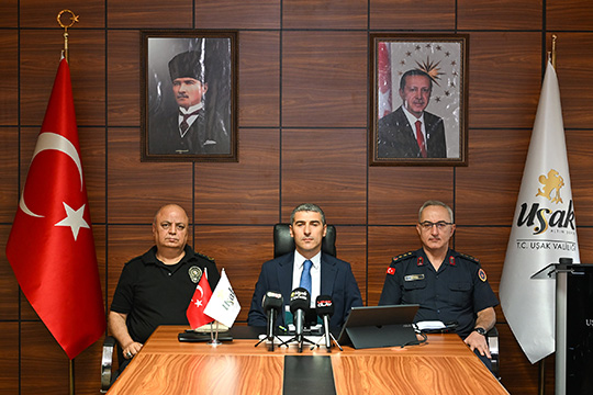 Vali Dr. Naci Aktaş, 2025 Yılı İlk Altı Aylık Asayiş ve Güvenlik Verilerini Açıkladı