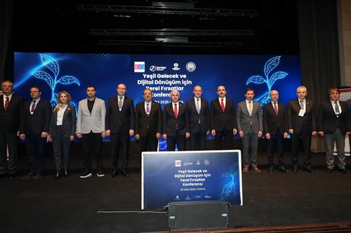 Valimiz İbrahim Akın, “Yeşil Gelecek ve Dijital Dönüşüm İçin Yerel Fırsatlar Konferansı’na Katıldı