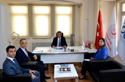 Valimiz Aydın Baruş Doğu Karadeniz Kalkınma Ajansı (DOKA) Gümüşhane Yatırım Destek Ofisini Ziyaret Etti