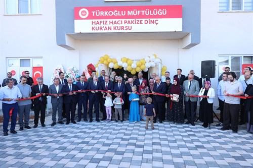 Valimiz Mükerrem Ünlüer, Yatılı Hafızlık Kız Kuran Kursu Açılışına Katıldı