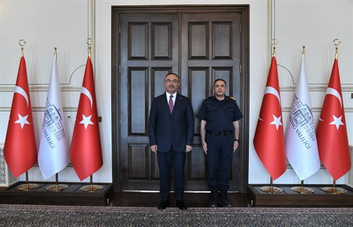 Denetleme Teftiş ve Tetkik Başkanı Özer Vali Soytürk’ü Ziyaret Etti