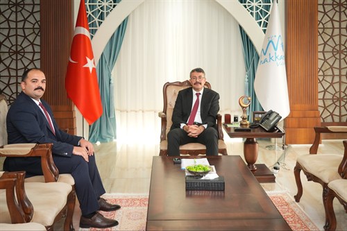 AFAD Denetçisi Fatih Eren’den Vali Ali Çelik’e Ziyaret
