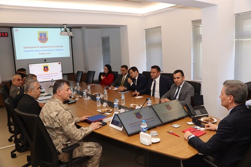 İl Güvenlik ve Asayiş Koordinasyon Toplantısı Valimiz Aydın Baruş Başkanlığında Gerçekleştirildi