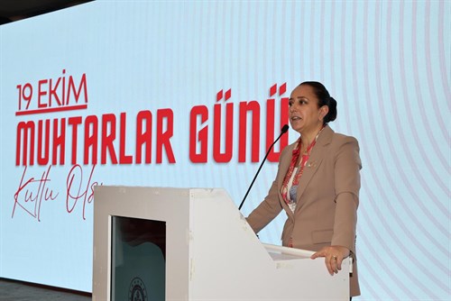 VALİ TÜLAY BAYDAR BİLGİHAN, 19 EKİM MUHTARLAR GÜNÜ PROGRAMINA KATILDI
