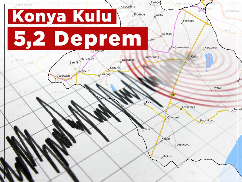 İçişleri Bakanımız Sayın Ali Yerlikaya; Konya Kulu’da 5. 2 Büyüklüğünde Bir Deprem Meydana Geldi