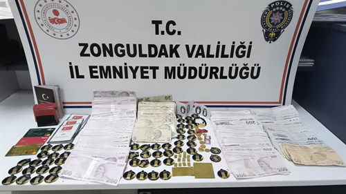Kozlu’da Sahte Altın Operasyonu