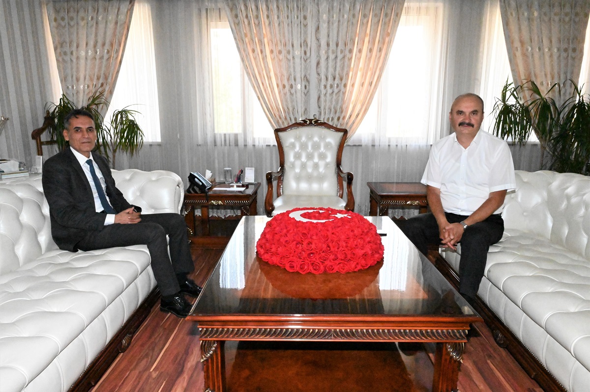 Yeni Cumhuriyet Başsavcımız, Valimizi Ziyaret Etti