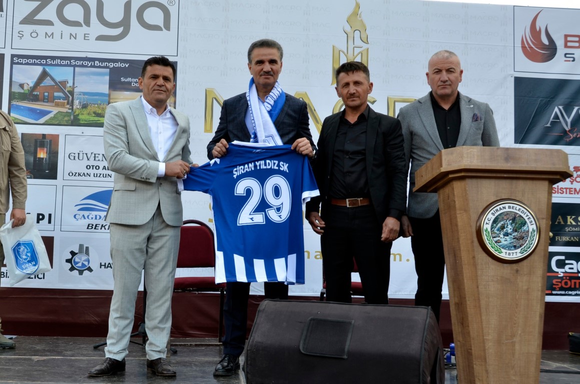 Valimiz Aydın Baruş Şiran İlçesi Telme Köyü Yayla Şenliği’ne Katıldı