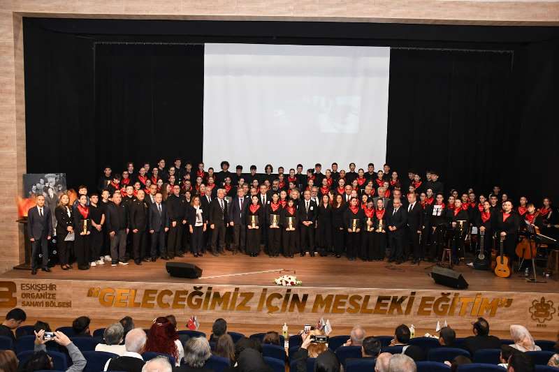 Büyük Önder Mustafa Kemal Atatürk ebediyete irtihalinin 87. yıl dönümünde Milli Eğitim Müdürlüğü tarafından düzenlenen programla anıldı