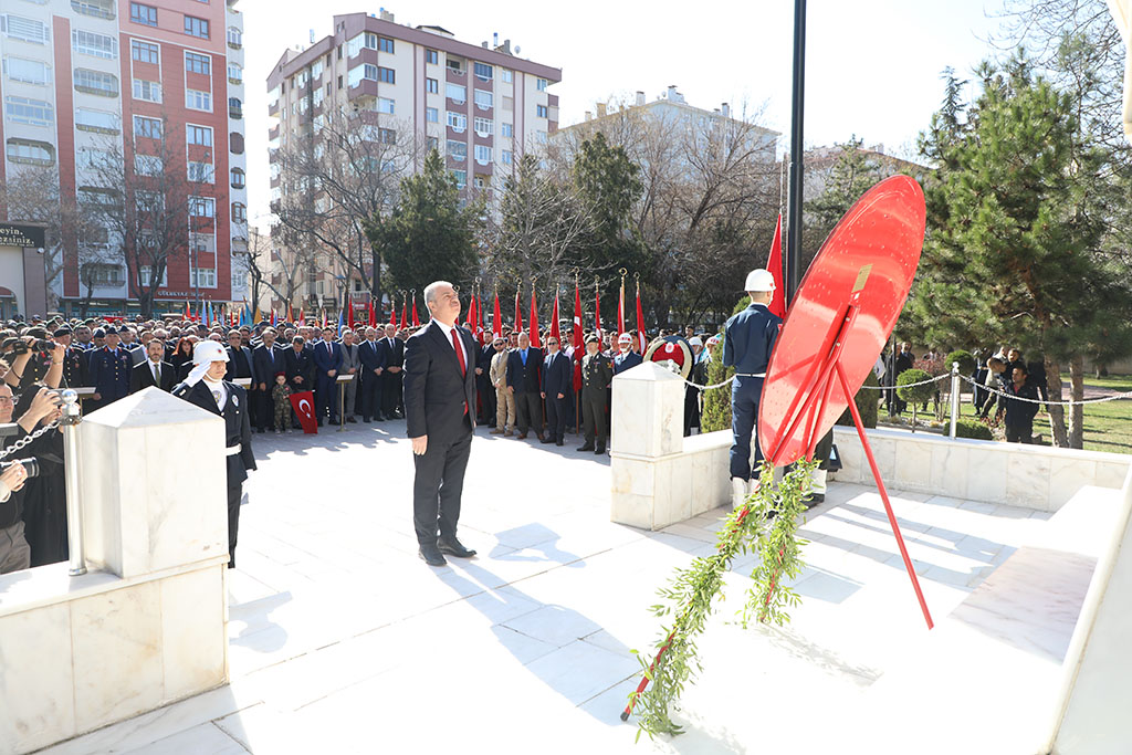 Çanakkale Zaferi’nin 110. Yıl Dönümünde Şehitlerimizi Rahmetle Andık