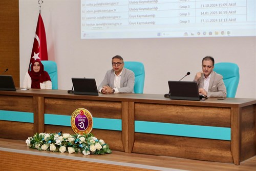 Kaymakamlıkların Bilgi İşlem Sorumlularına Hizmet İçi Eğitim Verildi