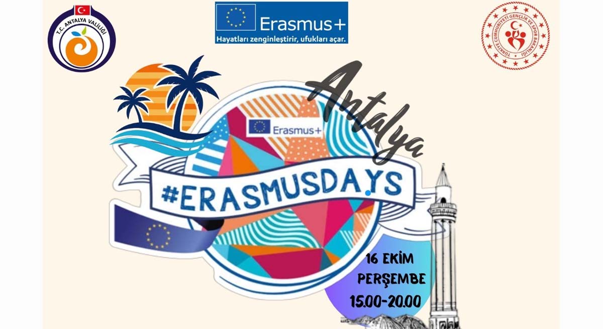 Antalya ErasmusDays Festivali Başlıyor