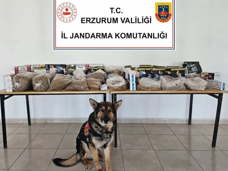 Erzurum’da Kaçakçılıkla Mücadele Kapsamında Operasyon