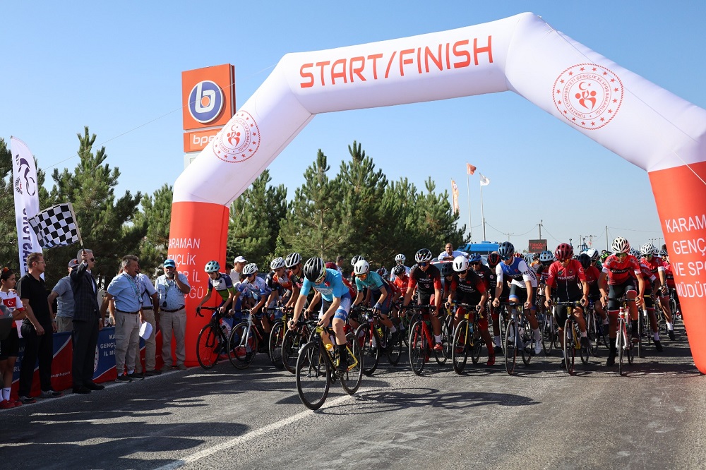 Türkiye Kupası 6. Etap Puanlı Yol Yarışları Karaman’da Başladı