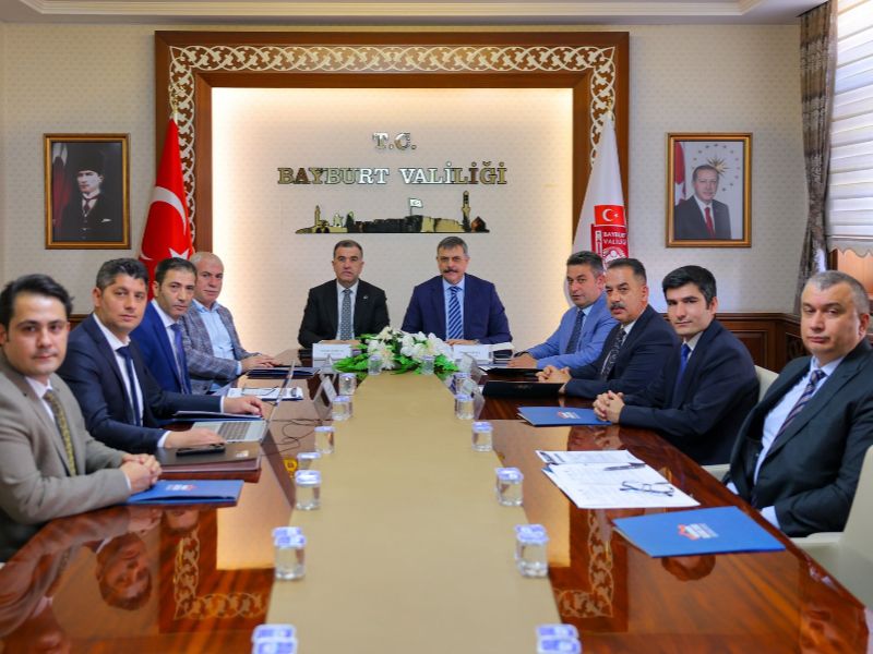 Kuzeydoğu Anadolu Kalkınma Ajansı (KUDAKA) 161. Yönetim Kurulu Toplantısı Bayburt’ta Gerçekleştirildi