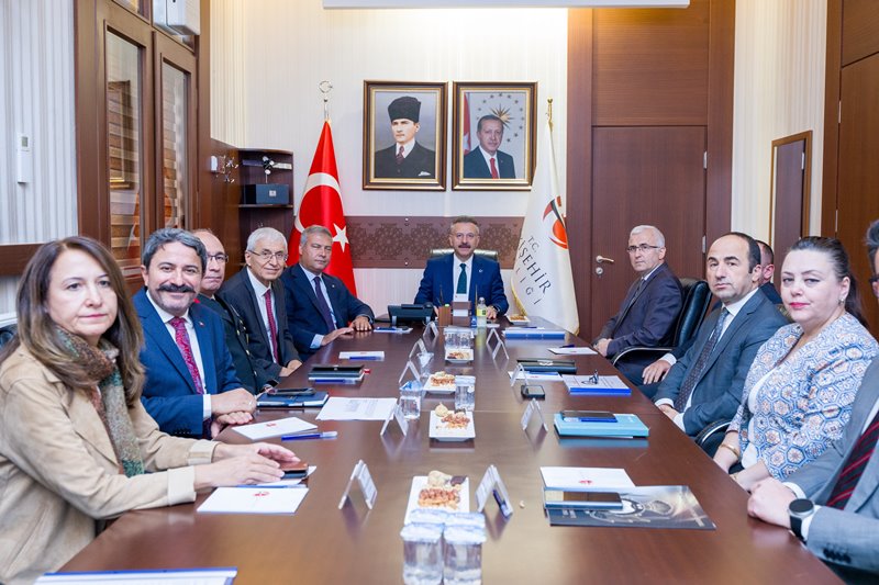 Üniversitelerde Huzur ve Güvenliğe Yönelik Koordinasyon Toplantısı Valimiz Sayın Hüseyin Aksoy Başkanlığında Yapıldı