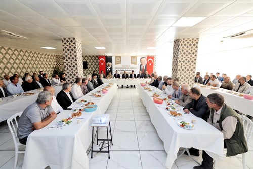 Mazıdağı/Mahalle Muhtarlarımız ile İstişare Toplantısı