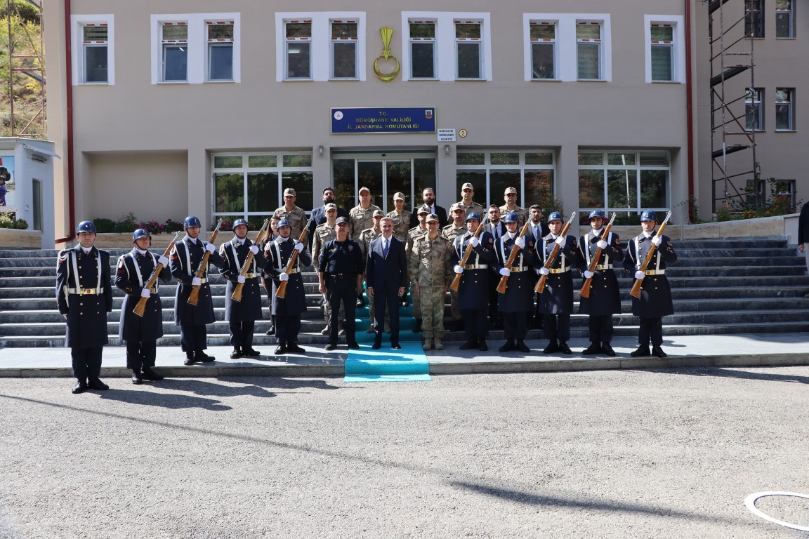 Valimiz Aydın Baruş İl Jandarma Komutanlığı’nı Ziyaret Etti