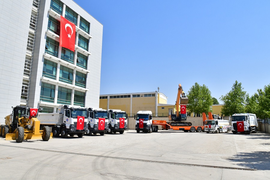 İl Özel İdaremize Yeni Araçlar