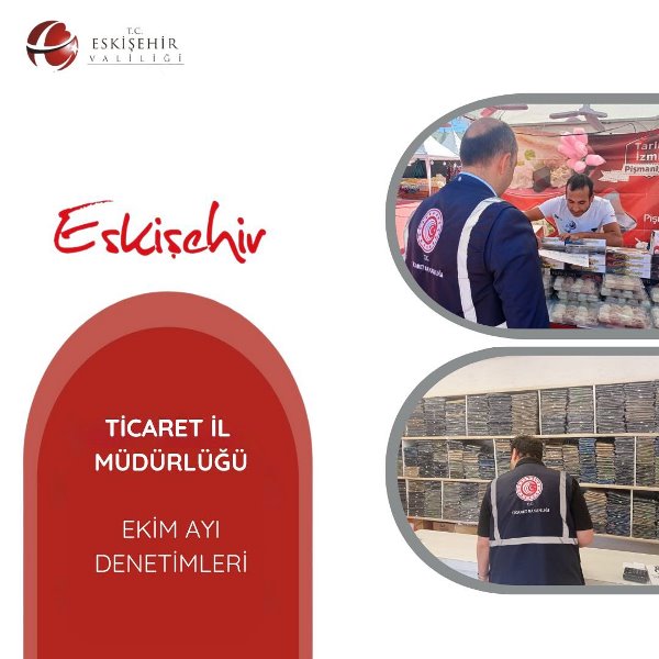 Ticaret İI Müdürlüğü Ekim Ayı Denetimleri